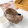 Fashion Printing Leopard Headband Wide Cross Women Hairband Flower Elastic Bow Hair Hoop Bands Bezel Knot Girls Hair Accessories