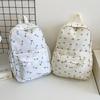 Floral Preppy Style College Backpack for Women - Autumn/Winter Collection