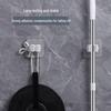 Wall-Mounted Mop and Broom Clip Holder, Traceless, Hole-Free, Multi-Purpose Storage Bracket for Bathroom and Toilet