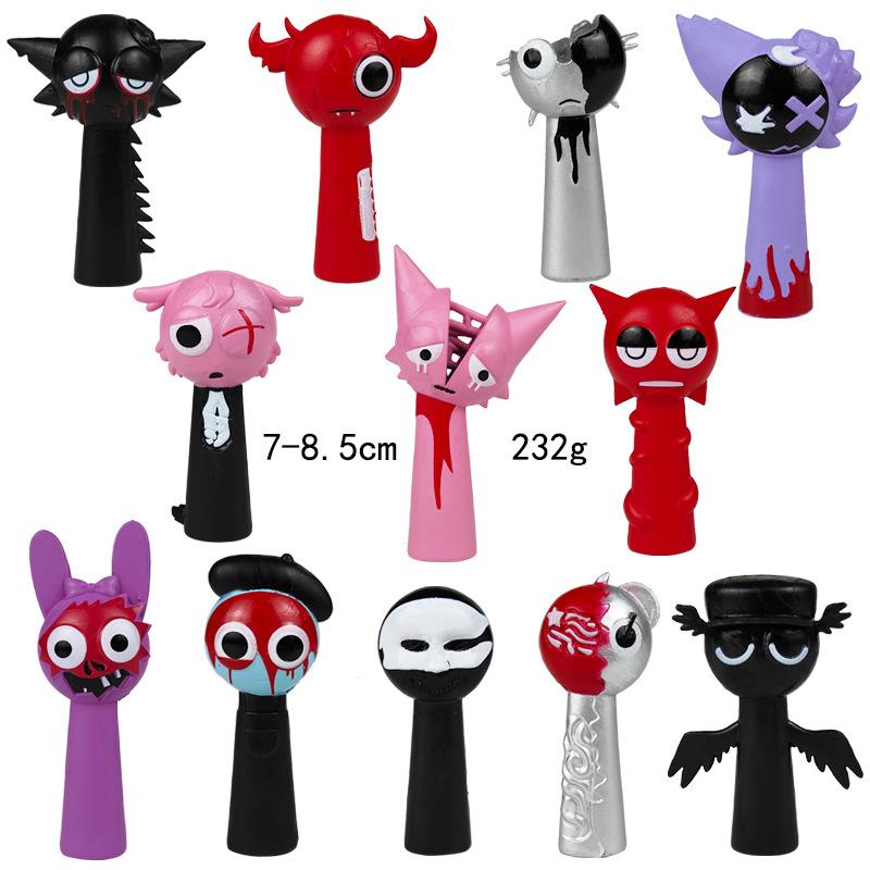 

Набір з 12 шт. Кумедні фігурки Спрункі Модель 6-8 см ПВХ Гра Спрункі Аніме Фігурки Дії та Іграшки Мультфільм Дитячі Подарунки на День Народження Іграшки