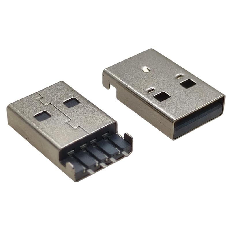 USB 2.0 Male Header SMT Flush Mount Connector