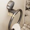 Wall Hanging Bathroom Towel Ring Suction Cup Kitchen Rag Rack Quality Hand Towel Ring  Bathroom