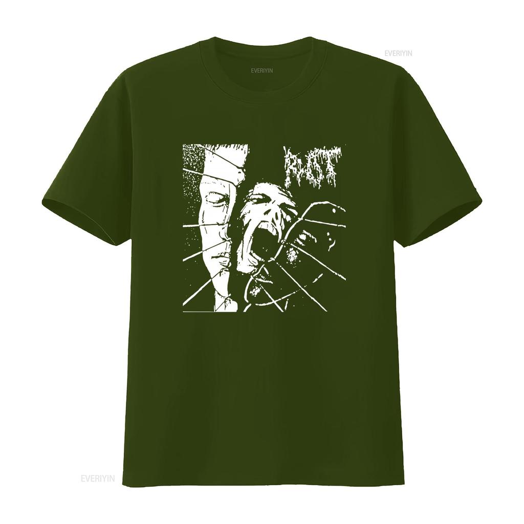 ROT Face T Shirt Grindcore Punk Agathocles HC Grind Old Thrash Crust Brazil Inspired Design Unique Print Perfect for Music