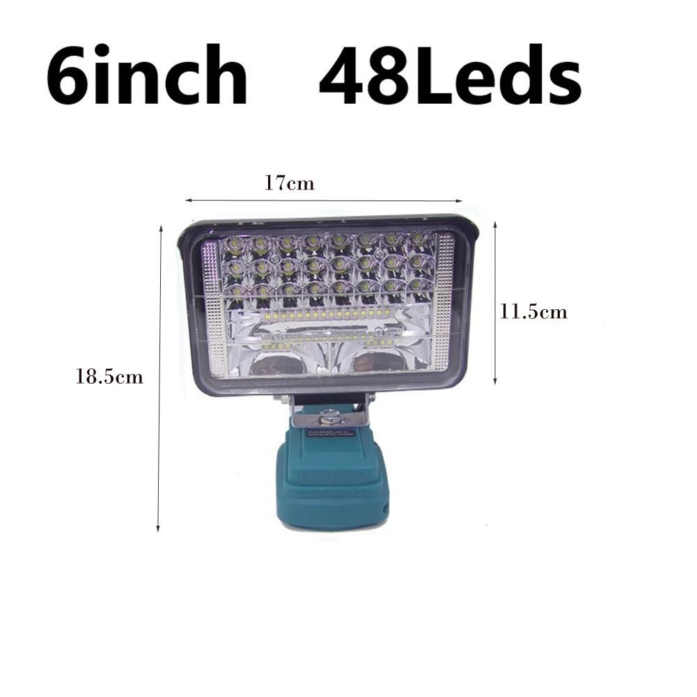 Powerful 1884W Handheld Work Light for Jobsite and Vehicle Maintenance
