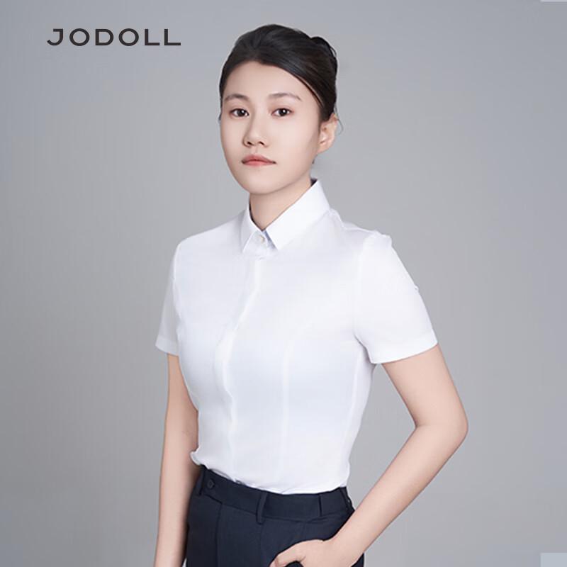 Женская хлопковая блузка с коротким рукавом JODOLL L