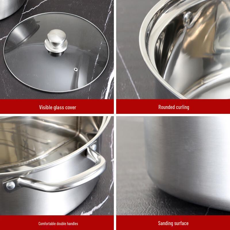 Meichuyi Stainless Steel Mandarin Duck Hot Pot