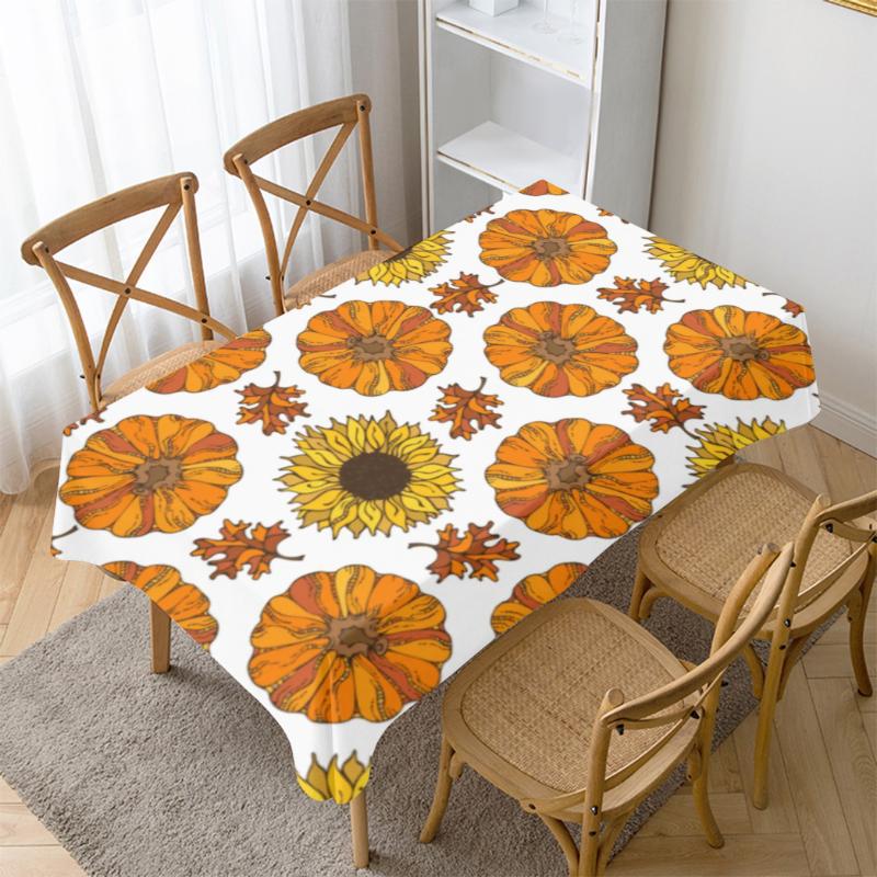 Față de masă Seria Recunoștință Europeană și Americană Factori de Ziua Recunoștinței Imprimare creativă Față de masă pentru decorarea camerei de zi