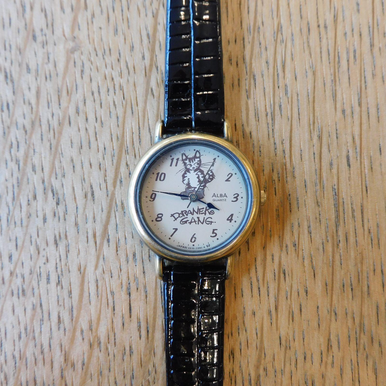 Used Ladies watch quartz Doranekos GANG M-00645 / ALBA