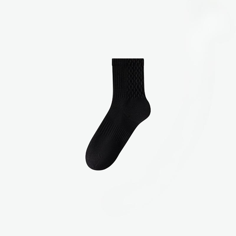 Herren Herbst Baumwolle Ätherisches Öl Feuchtigkeitsspendend Desodorierend Leichte Sport Freizeit Massage Unten Knochenlose Schlauchsocken
