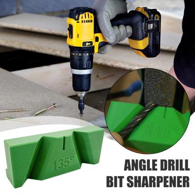 1/3Pcs Drill Bit Sharpening Guide Jig High Precision Universal No Power Required Manual 3D Printed Drill Bit Grinder Tool