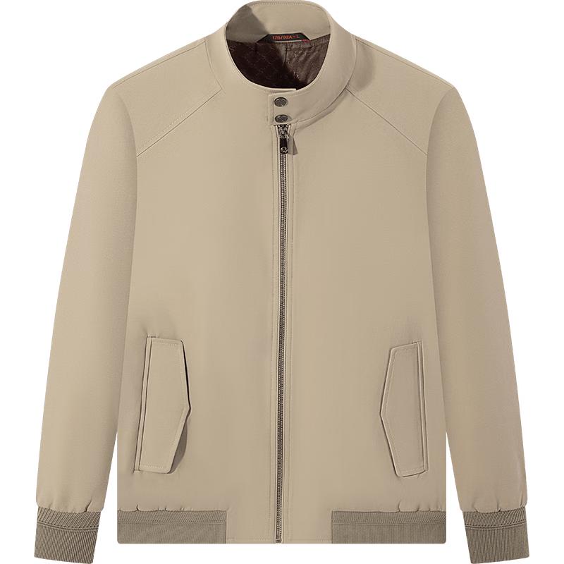 

Qipai Men s Harrington Stand-Collar Jacket 2XL