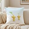 Cartoon Cute PPIKMINS Cushion Cover Pillowcase Antidustmite living Room Sofa Decor Cushion Room