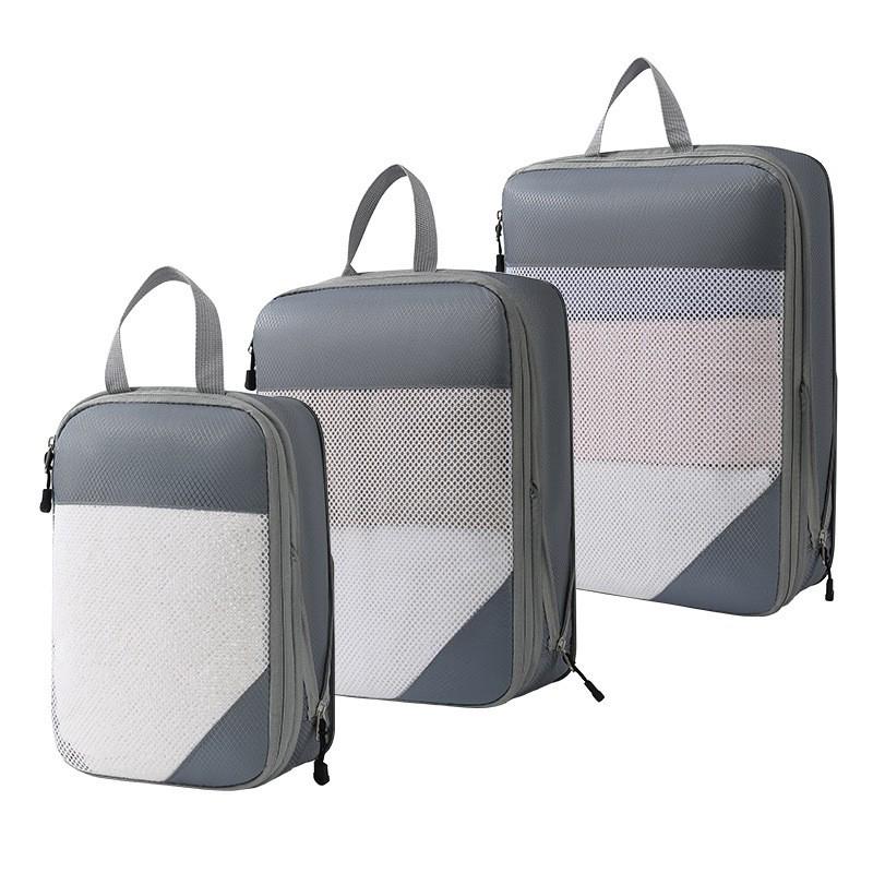 5 Piece Storage Bags Compression Packing Cube Travel Storage Bag Luggage Clothing Storage Set