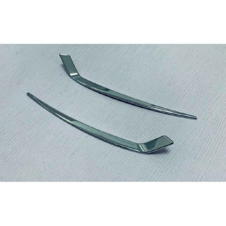 ABS Chrome Rear Fog Light Stripe Lid Frame Cover Trim For -2025 Toyota Prius