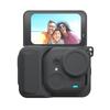 Silicone Protective Case Shockproof Full Body Cover with Lens Cap and Lanyard Compatible with Insta360 GO Ultra