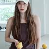 DAUGHTER Gentle Daughter Ball Cap, light beige