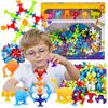 Educational Construction Blocks Suction Cups 96 Pcs
