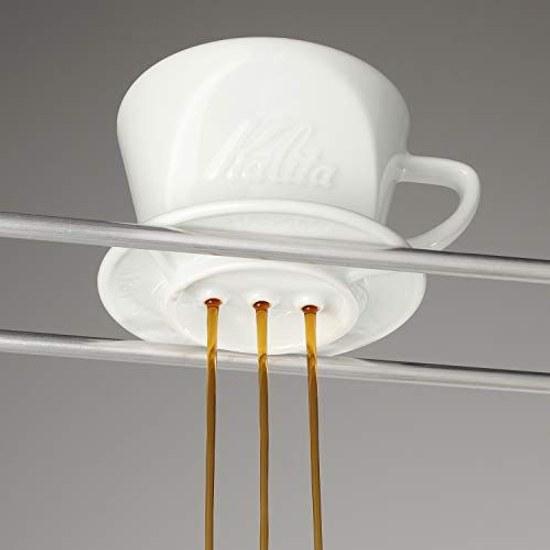 Kalita High Thermal Insulation Ceramic Coffee Dripper Hasami 1-2 People Made Japan HA101 Drip Equipment #01010 Single Use Double 1 Cup 2 Cups Stylish