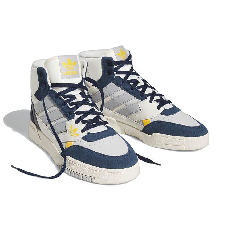adidas Drop Step SE Navy Off White Unisex Sneakers Blue Grey-Two Navy-Blue FZ5702