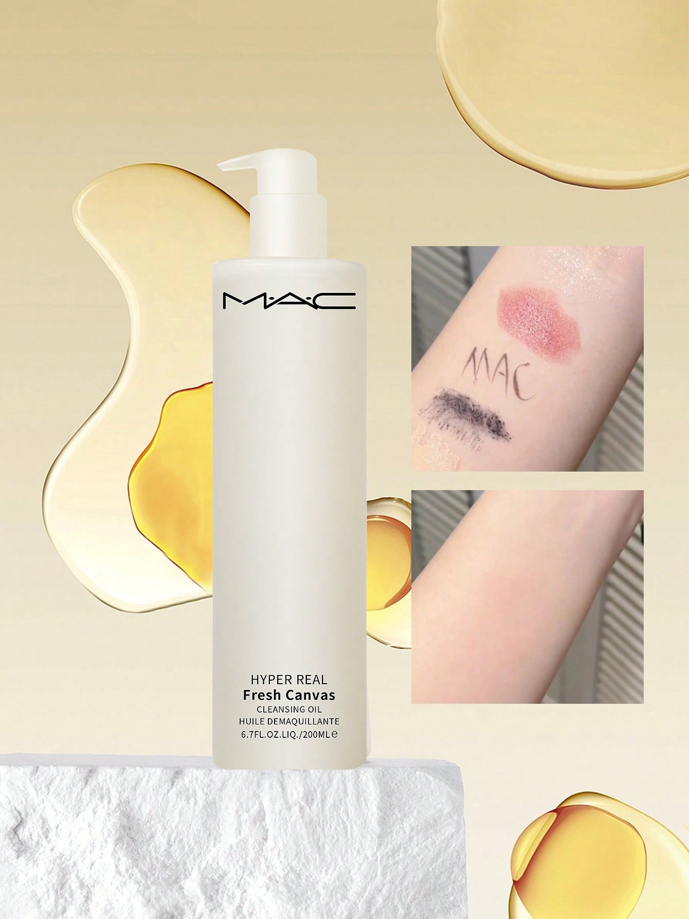 Очищающее масло MAC Hyper Real Fresh Canvas - 6 — фото 5