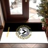 1PC Udinese Calcio Crest Rug Game Carpet, Floor Mat for Bedroom Living Room Entryway Rug, Home Decor Idea Gift for Christmas birthday