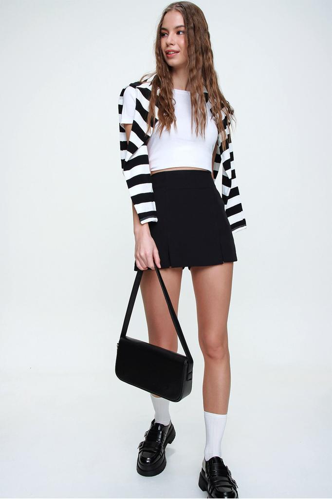 Damenrock Neue Saison Mode Indigo Mini Schlitz Detaillierter Kurzer Rock