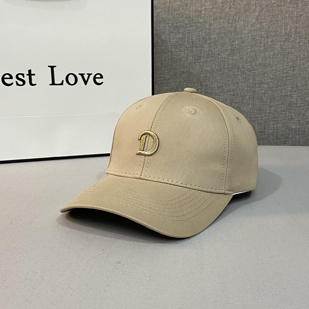 Hard Top Hat Women's New Versatile Three-dimensional Stylish Baseball Cap Spring and Summer Big Head Circumference Anti-sun Men's Cap