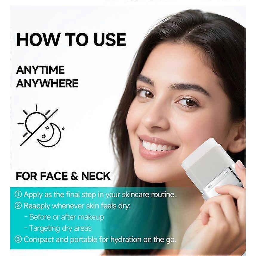 Bálsamo Stick de Esencia PDRN, Stick Multifuncional PDRN Colágeno para Arrugas, Tratamiento Todo en Uno para Ojos y Cuello, Base de Maquillaje Iluminadora y Bálsamo de Tratamiento Facial, Rellenador