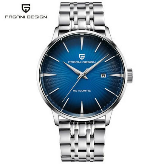 PAGANI New Men's Waterproof Genuine Leather Mechanical Watch 2770 - Trendy Business Style