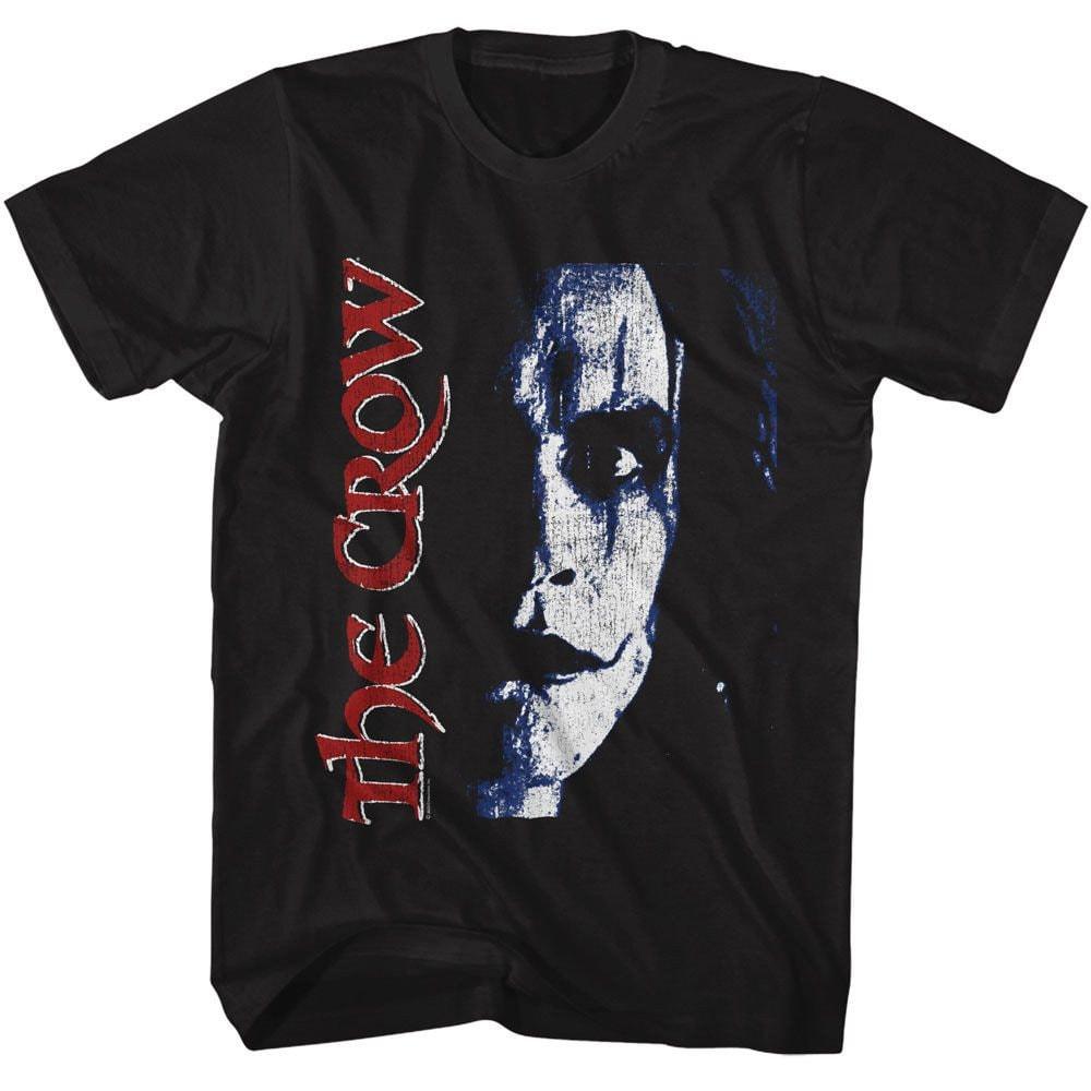 The Crow Eric's Face Black Adult T-Shirt