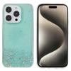 For iPhone 16 Pro Case Starry Sky Sparkle Epoxy Anti-Drop TPU Phone Cover