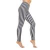 Fashion Geometric Striped Plaid Printed Leggings Stretch Pants Leggings High Waist Elasticity Pants Soft Trousers for Women Tights Fitness Yoga Pants