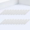 20pcs 77Mm Stainless Steel Corner Bracket Right Angle Brace For Wardrobe Cabinet Furniture Rust-Resistant Durable Metal Braces