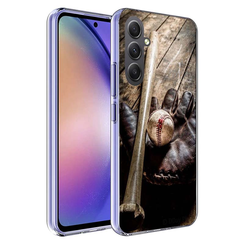 Baseball Cover For Samsung A54 A34 A24 A14 A53 A33 A23 A13 A52S A32 A22 A12 Phone Galaxy A03 A04 A02S A42 A73 TPU Case