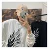 T-shirt da uomo Lettera Stampa grafica T-shirt di marca di moda per uomo magliette oversize Abbigliamento uomo T-shirt casual Uomo estivo coreano retrò