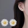 Ladies' Fashion Personalized Flower Earrings 1 Pair