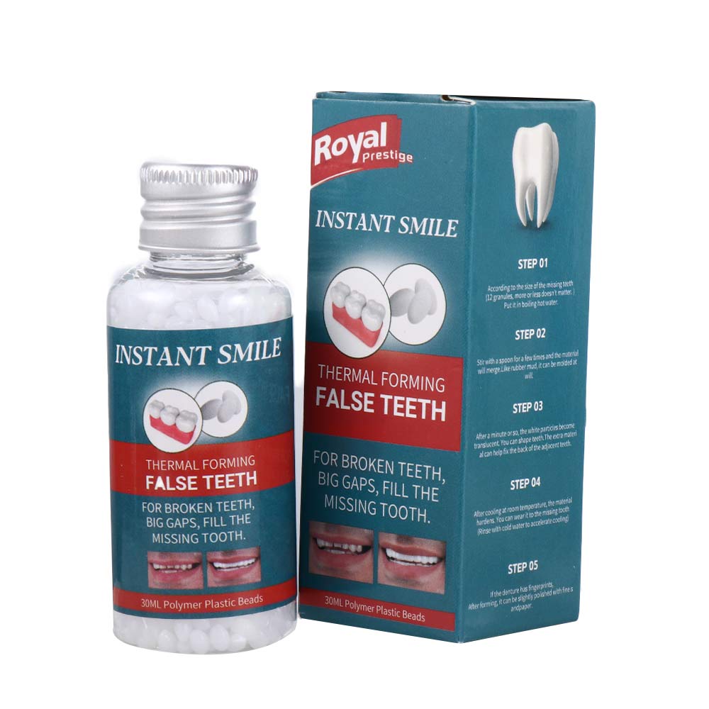 Material Temporary Tooth Repair Kit Filling Teeth Glue Moldable Tooth Broken Teeth Gaps Repair