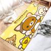 Anime R-Rilakkuma Cute Cartoon Movie Bathroom Mat Kids Room Bedroom Decoration Balcony Anti-Slip Doormat Living Room Welcome Rug
