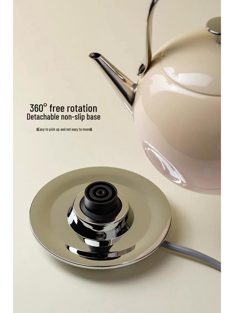 Ji Yan 2025 High-Value 304 Stainless Steel Electric Tea Kettle