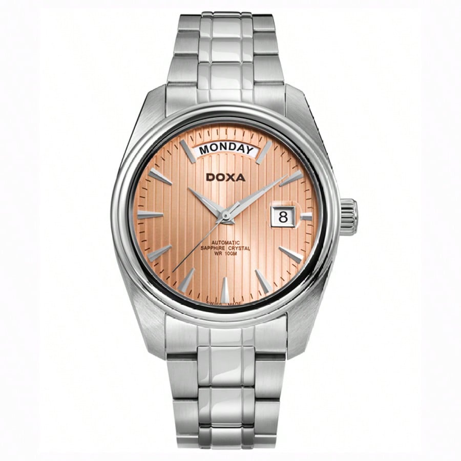 DOXA Men`s Automatic Mechanical White Watch