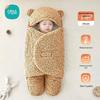 Lambswool Winter Baby Swaddle Blanket - Anti-Startle Thick Wrap