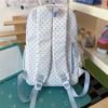 College-Stil Wellenpunkt Student Schulrucksack Damen Spitze Rucksack