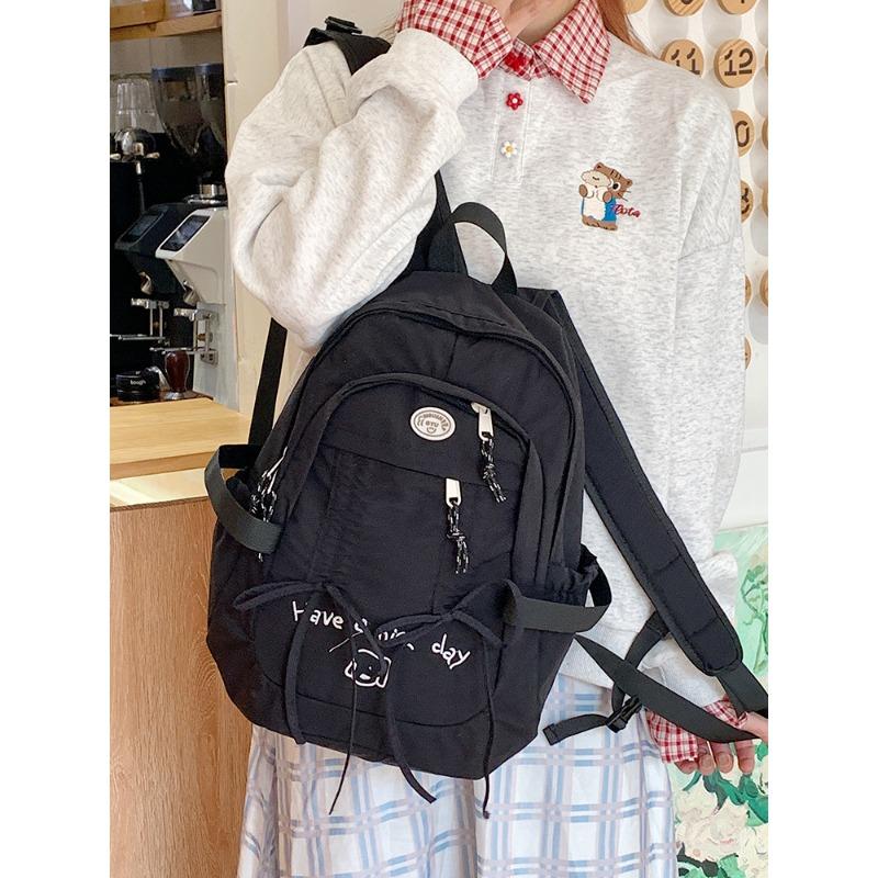 Large-capacity Student Schoolbag, Lightweight and Versatile New College Style Travel Backpack