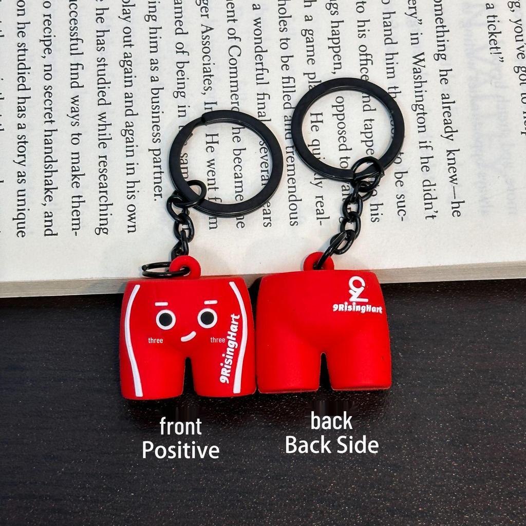 Miu Series Mini Barbell & Dumbbell Plate Keychain Bag Charm