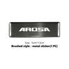 Auto Kofferraum Karosserie Aufkleber Aluminiumlegierung Emblem Auto Aufkleber Für Seat FR Altea Leon Ibiza Ateca Formentor Born E-Racer