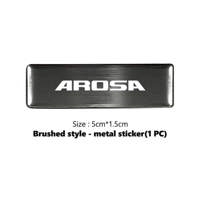 Auto Kofferraum Karosserie Aufkleber Aluminiumlegierung Emblem Auto Aufkleber Für Seat FR Altea Leon Ibiza Ateca Formentor Born E-Racer