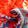 European and American Retro Totem Contrasting Scarf Summer New Sunscreen Contrasting Shawl Women