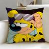 Klassische Cartoon Marsupilami Kissenbezug Weich Leicht zu Waschen Kissenhülle Vielseitig für Sofa Bett Reisen und Büro