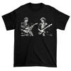 Bob Dylan Playing With Dire Straits Men T-shirt Black Tee All Sizes 2F297