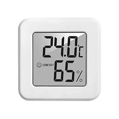 Mini LCD Thermometer Indoor Hygrometer Digital Temperature Humidity High Precision Portable Thermo Hygrometer Comfort Level Indicator